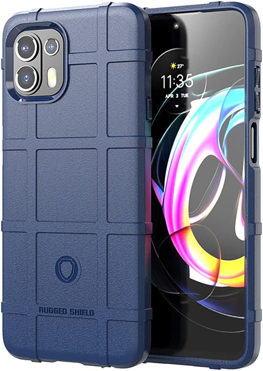 Motorola Moto Edge 20 Fusion/Edge 20 Lite - Shield Shockproof Rugged Heavy Duty Case With 2PC 9H Glass Screen Protector - i-Station Mobile Phone & Electronic Device Repair and Accessories