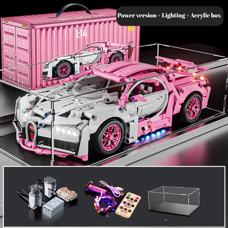 Load image into Gallery viewer, DIY Bugatti Veyron Supercar Building Blocks Set for Kids Gift – Creative Assembly Toy Car Model for Christmas, Halloween and Birthday - i-Station Mobile Phone & Electronic Device Repair and Accessories