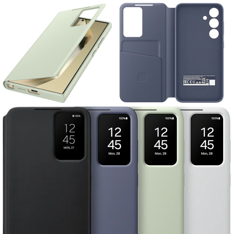 Load image into Gallery viewer, Samsung Galaxy S24 Ultra 5G (S928) - Samsung Smart View Wallet Flip Case - Polar Tech Australia