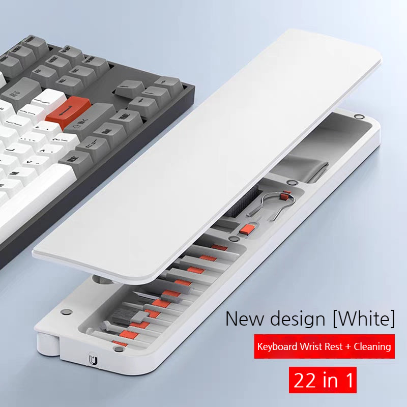 Load image into Gallery viewer, Multi-Purpose Cleaning Tool Set Kit for Keyboards and Screens with Dust Brush & Wrist Rest - i-Station Mobile Phone & Electronic Device Repair and Accessories