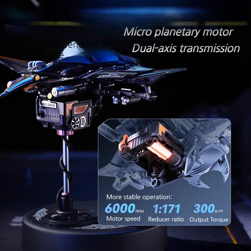 Load image into Gallery viewer, ROKR 3D Mechanical Manta Ray DIY Toy Building Blocks