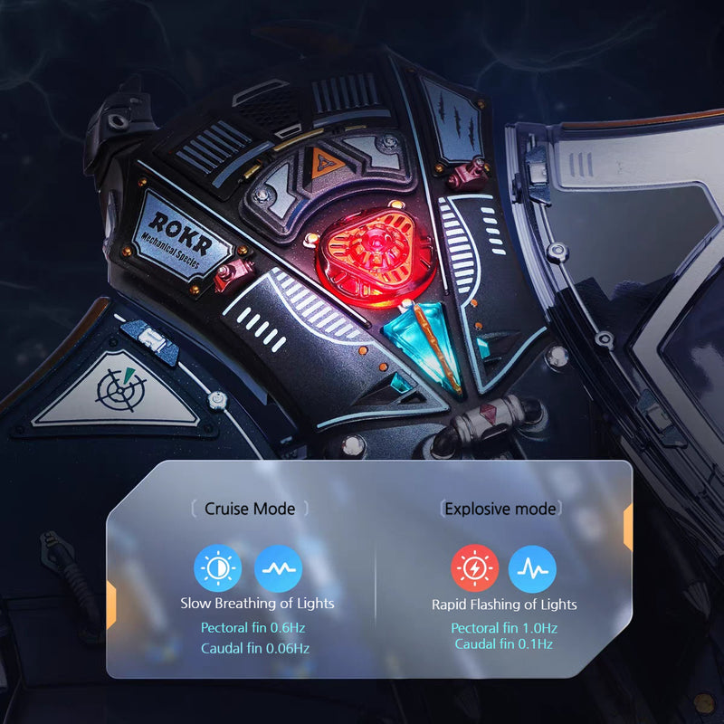 Load image into Gallery viewer, ROKR 3D Mechanical Manta Ray DIY Toy Building Blocks