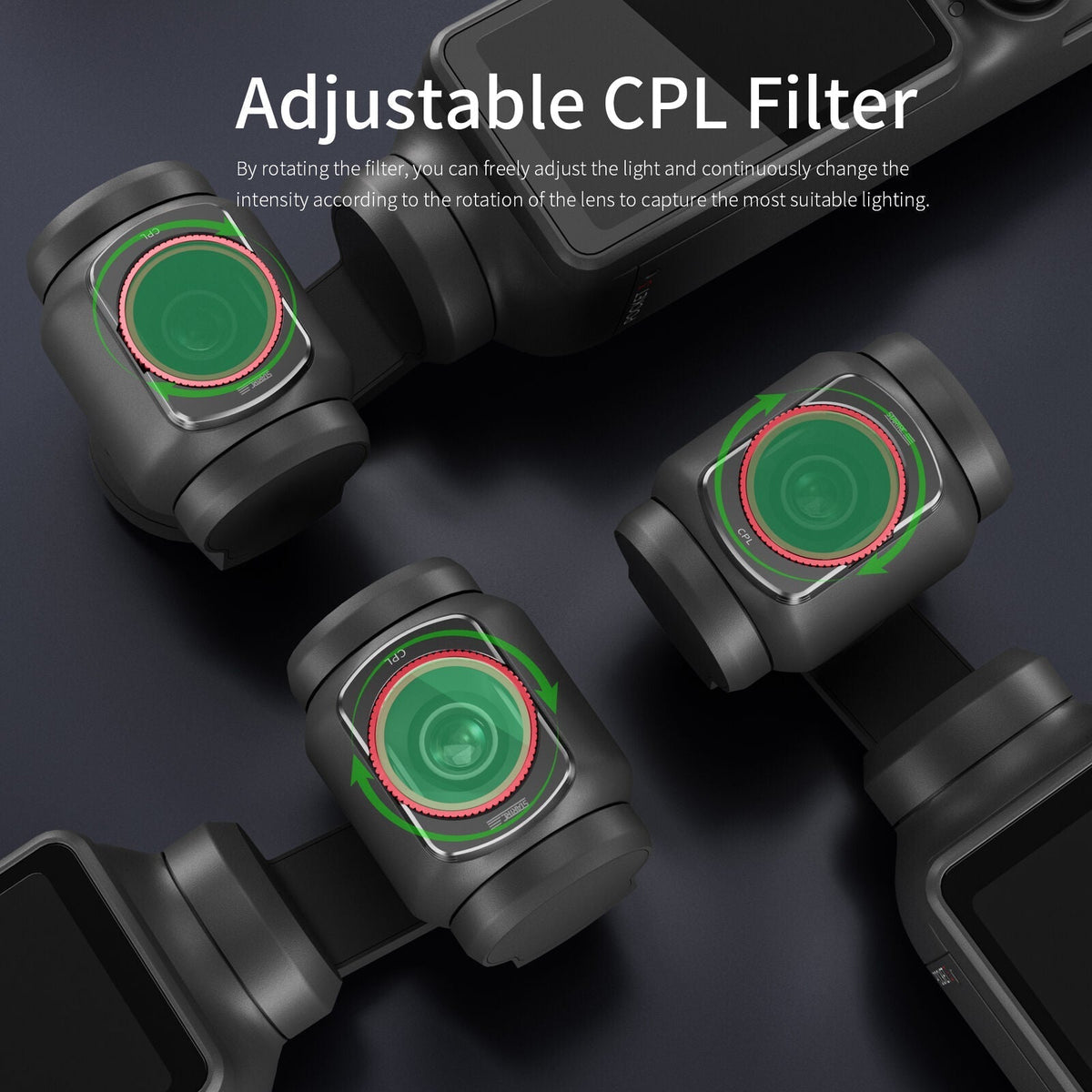 DJI Osmo Pocket 3 Magnetic ND Filters Set 6 PCS - STARTRC - i-Station Mobile Phone & Electronic Device Repair and Accessories
