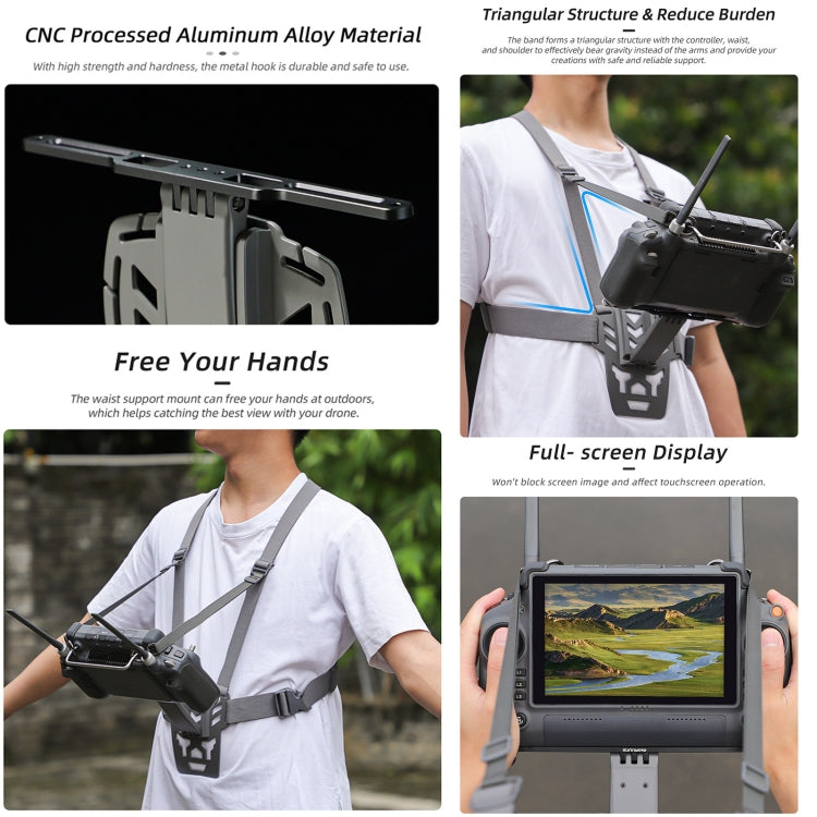 Load image into Gallery viewer, Sunnylife Waist Support Bracket & Chest Strap for DJI RC Plus: Hands-Free Control - i-Station Mobile Phone & Electronic Device Repair and Accessories