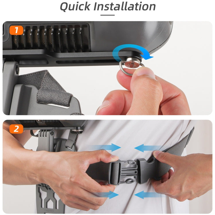 Load image into Gallery viewer, Sunnylife Waist Support Bracket & Chest Strap for DJI RC Plus: Hands-Free Control - i-Station Mobile Phone & Electronic Device Repair and Accessories