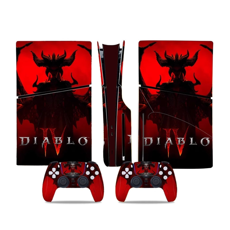 Sony PlayStation PS5 Slim Disc Edition Anime and Gaming Theme Console Skin Sticker – No Residue PVC | Scratch-Resistant Gaming Designs - i-Station Mobile Phone & Electronic Device Repair and Accessories