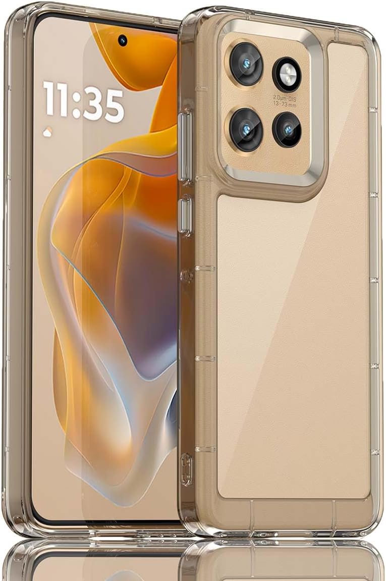 Load image into Gallery viewer, Motorola Moto Edge 50 Neo/S50/ThinkPhone 25 - Shockproof Soft TPU Silicone Frame and Hard Clear Back Case With 2PC Tempered Glass Screen Protector - i-Station Mobile Phone & Electronic Device Repair and Accessories