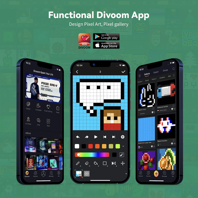Load image into Gallery viewer, Divoom Ditoo-Mic Mini Karaoke Machine Pixel Art Singing Bluetooth Speaker With Pixel Display, Microphone - i-Station Mobile Phone & Electronic Device Repair and Accessories