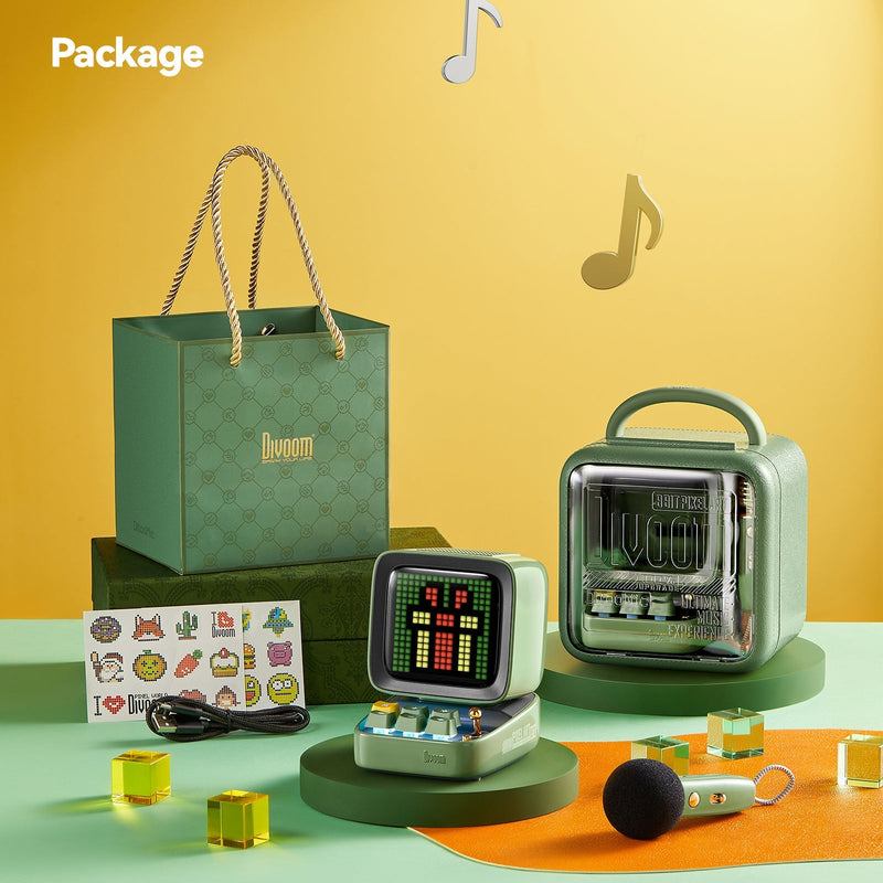 Load image into Gallery viewer, Divoom Ditoo-Mic Mini Karaoke Machine Pixel Art Singing Bluetooth Speaker With Pixel Display, Microphone - i-Station Mobile Phone & Electronic Device Repair and Accessories