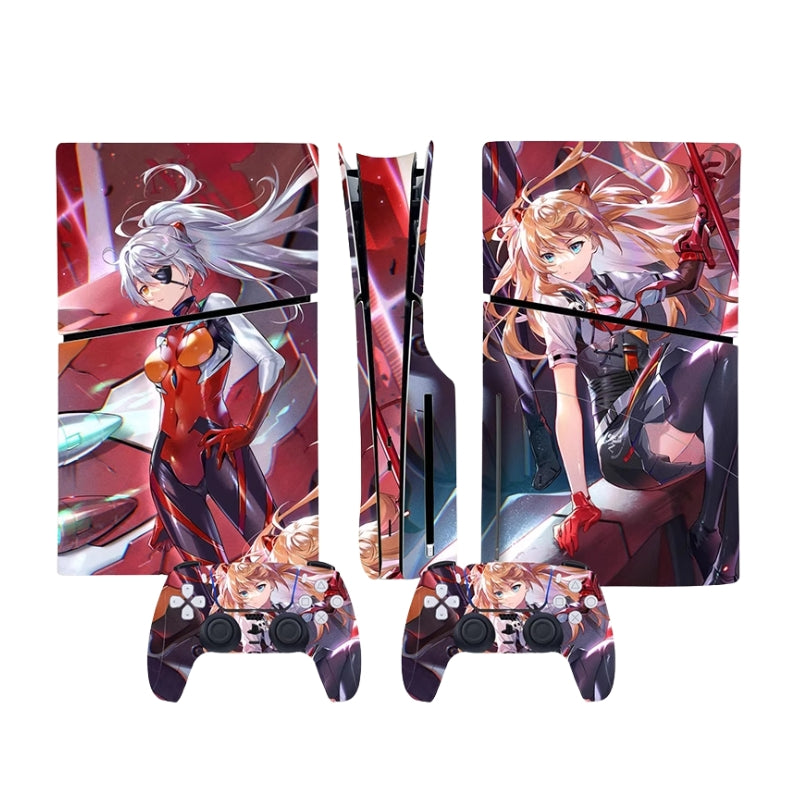 Load image into Gallery viewer, Sony PlayStation PS5 Slim Disc Edition Anime and Gaming Theme Console Skin Sticker – No Residue PVC | Scratch-Resistant Gaming Designs