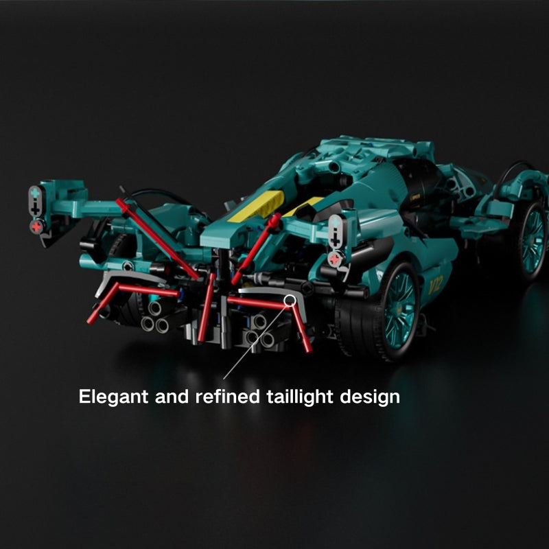 Load image into Gallery viewer, DIY Supercar Building Blocks Set for Kids Gift – Creative Assembly Toy Tiffany Blue Car Model for Christmas, Halloween and Birthday - i-Station Mobile Phone & Electronic Device Repair and Accessories