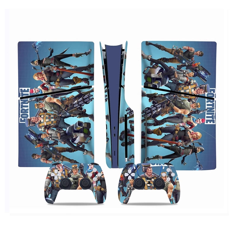 Load image into Gallery viewer, Sony PlayStation PS5 Slim Disc Edition Anime and Gaming Theme Console Skin Sticker – No Residue PVC | Scratch-Resistant Gaming Designs