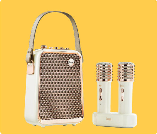 Divoom Songbird-HQ Portable Karaoke Bluetooth Speaker | Home KTV Sound Set 50W Powerful Sound, 6 Microphone Modes, Bluetooth 5.2 Connectivity, 36Wh Battery Capacity - i-Station Mobile Phone & Electronic Device Repair and Accessories