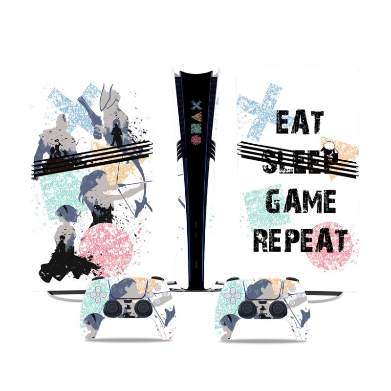 Sony PlayStation PS5 Pro Anime and Gaming Theme Digital Edition Console Skin Sticker – No Residue PVC | Scratch-Resistant Gaming Designs - i-Station Mobile Phone & Electronic Device Repair and Accessories