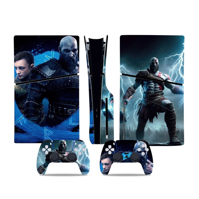 Load image into Gallery viewer, Sony PlayStation PS5 Slim Disc Edition Anime and Gaming Theme Console Skin Sticker – No Residue PVC | Scratch-Resistant Gaming Designs