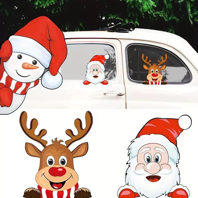 Load image into Gallery viewer, Universal Car Scratch-Covering Waterproof Christmas Decoration Stickers (Pack of 3) - i-Station Mobile Phone & Electronic Device Repair and Accessories