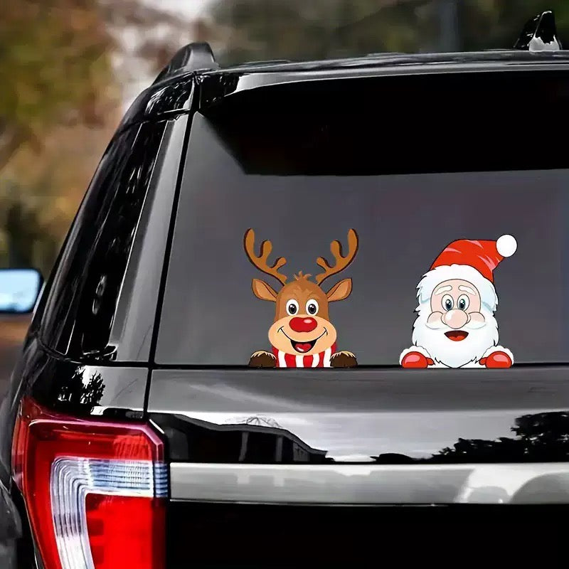 Load image into Gallery viewer, Universal Car Scratch-Covering Waterproof Christmas Decoration Stickers (Pack of 3) - i-Station Mobile Phone & Electronic Device Repair and Accessories