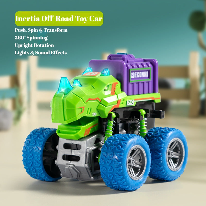 Load image into Gallery viewer, Animal Transforming Inertia Off-Road Toy Car – 360° Spinning Stunt Vehicle with Lights & Sound Effects for Toddlers - i-Station Mobile Phone & Electronic Device Repair and Accessories