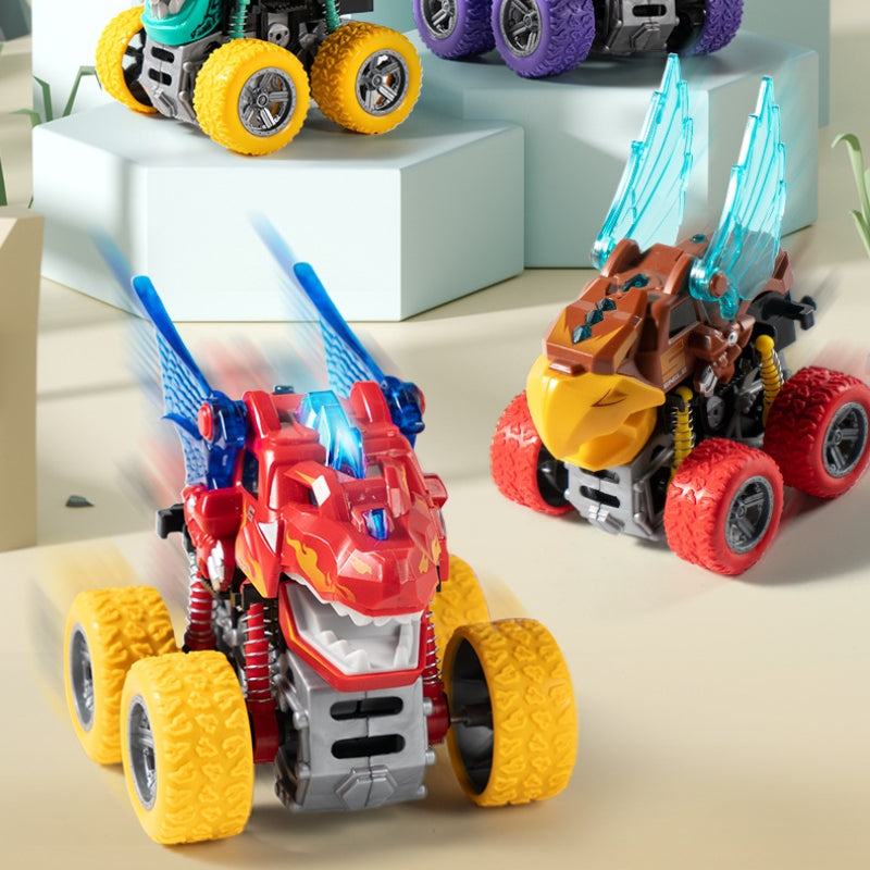 Load image into Gallery viewer, Animal Transforming Inertia Off-Road Toy Car – 360° Spinning Stunt Vehicle with Lights & Sound Effects for Toddlers - i-Station Mobile Phone & Electronic Device Repair and Accessories