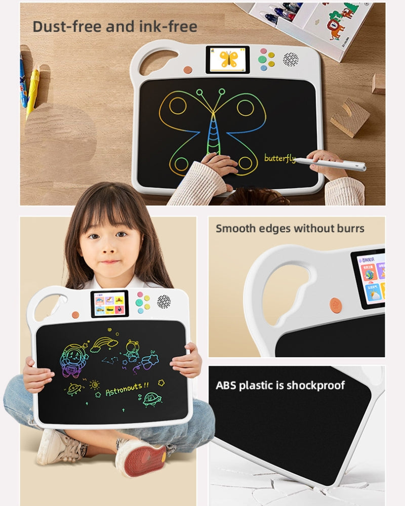 Load image into Gallery viewer, Kids Multifunction Learning Tablet with Anti-Blue Light LCD Screen – Read, Write, Draw & Learn Interactive Educational Toy - i-Station Mobile Phone & Electronic Device Repair and Accessories