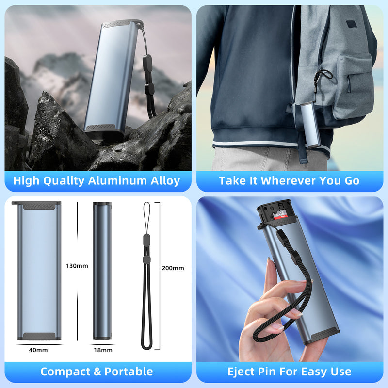 Load image into Gallery viewer, Multifunctional Card Reader SD / TF / SIM Card Storage Case - i-Station Mobile Phone & Electronic Device Repair and Accessories