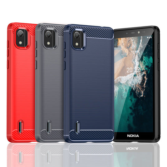 Nokia C2 2nd Edition - Shield Shockproof Rugged Heavy Duty Case With 2PC 9H Tempered Glass Screen Protector - i-Station Mobile Phone & Electronic Device Repair and Accessories