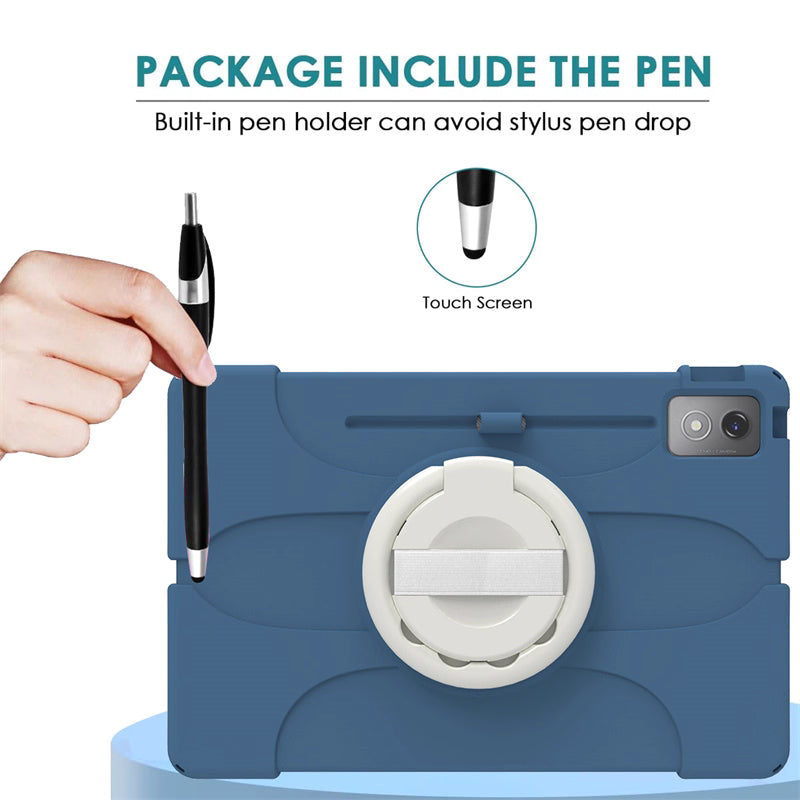 Load image into Gallery viewer, Lenovo Idea Tab Pro 12.7" 2025 (TB373FU/TB375FC) - Soft Silicone 360° Rotating Wristband Stand Shockproof Case