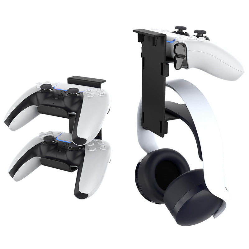 Load image into Gallery viewer, PlayStation 5 & XBox Multifunctional Hanging Bracket Headphone Side Hanger Game Accessories - Polar Tech Australia