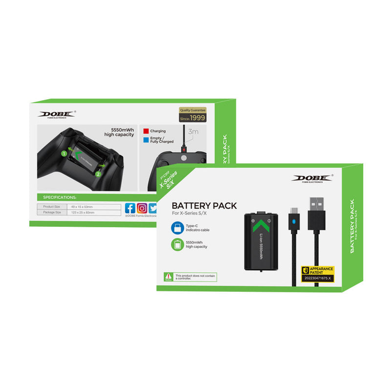 Load image into Gallery viewer, Xbox Series S & Series X Wireless Controller Battery Backup Pack - Polar Tech Australia