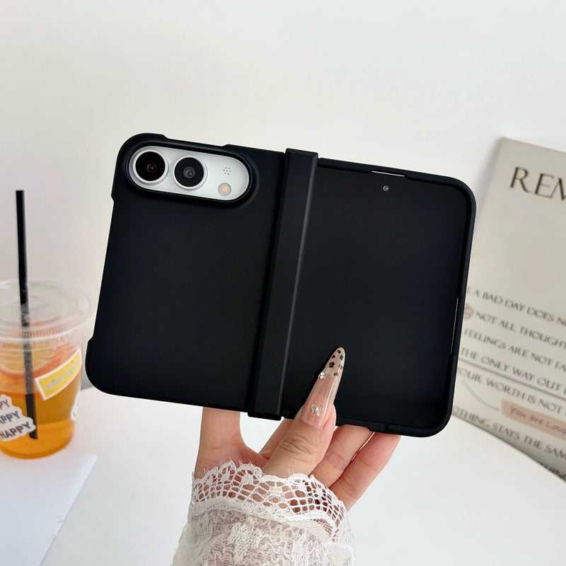 Load image into Gallery viewer, Apple iPhone Ultra Foldable – Premium Matte Soft-Touch Full-Coverage Shockproof Hinge Protective Case