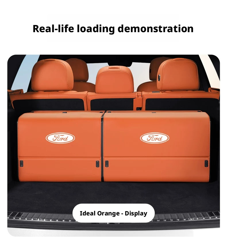 Load image into Gallery viewer, Ford Trunk Storage Box for Edge, Mondeo, Equator Sport, Mustang Mach-E & Explorer – Large Capacity Car Cargo Organizer