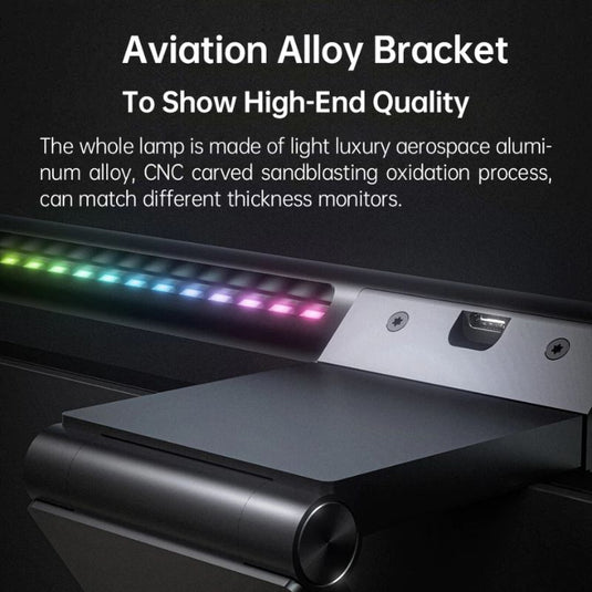 LYMAX RGB Computer Monitor Light Bar with Remote Control, Eye-Care for Desktop Space Saving and Gaming Home Office - i-Station Mobile Phone & Electronic Device Repair and Accessories