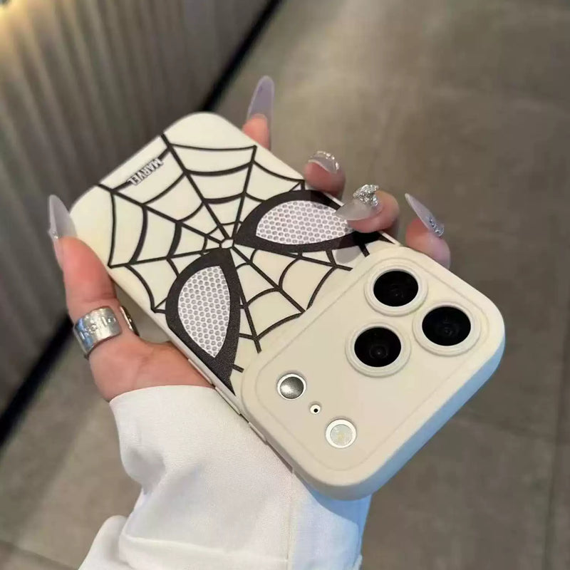 Load image into Gallery viewer, Apple iPhone 17/Air/Pro/Pro Max - Spider-SMan eries Black & White Full-Coverage Shockproof Protective Case