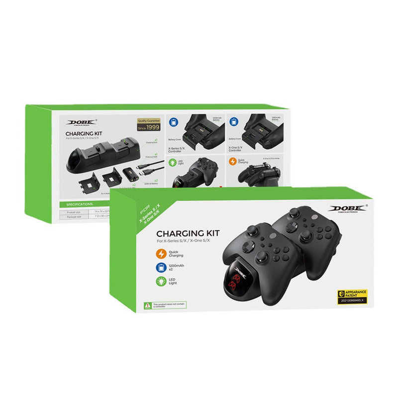 Load image into Gallery viewer, Xbox One S & Series S/X Wireless Controller Battery Backup Pack & Fast Charger Charging Dock Station - Polar Tech Australia