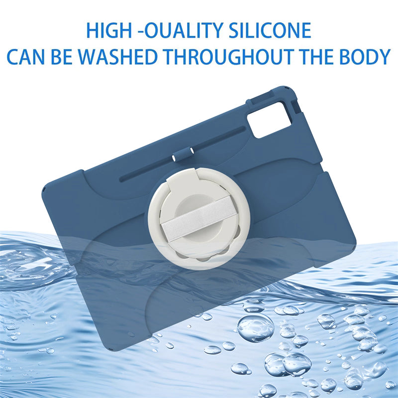 Load image into Gallery viewer, Lenovo Idea Tab Pro 12.7" 2025 (TB373FU/TB375FC) - Soft Silicone 360° Rotating Wristband Stand Shockproof Case