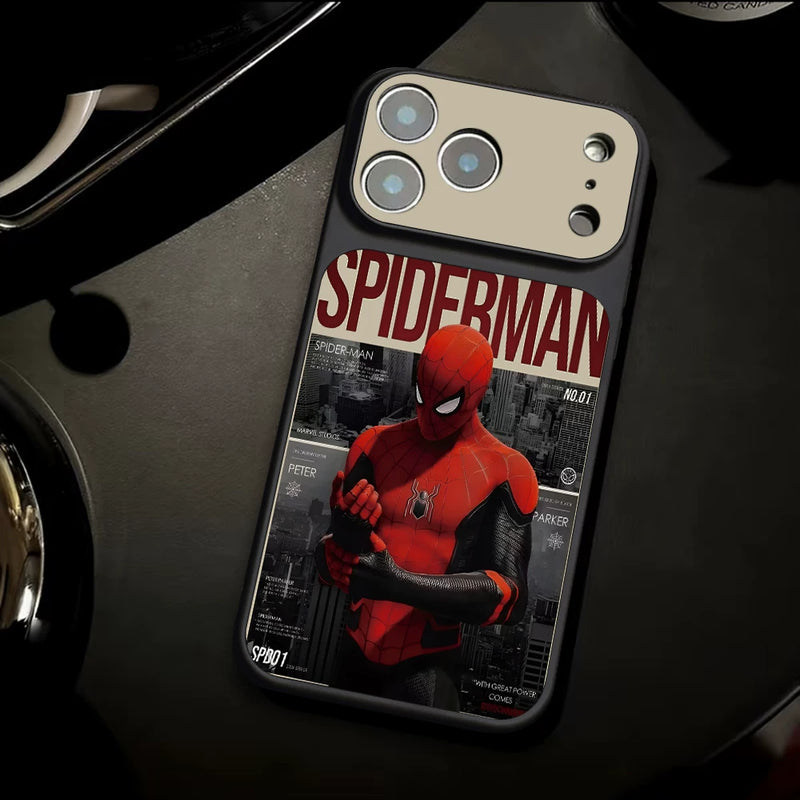 Load image into Gallery viewer, Apple iPhone 14 / 14 Plus / 14 Pro / 14 Pro Max- Spider-Man Series Ice-Cool Frosted Shockproof Protective Case (Copy) (Copy) (Copy)