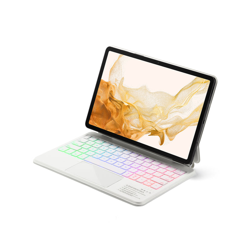 Load image into Gallery viewer, Samsung Galaxy Tab S7 Plus/S8 Plus/S7 FE/S9 Plus/S9 FE Plus/S10 Plus 12.4" - Magnetic Suspension Magic Keyboard Case - i-Station Mobile Phone & Electronic Device Repair and Accessories