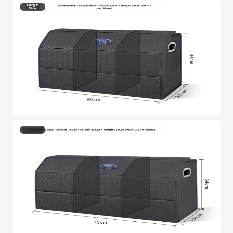 Load image into Gallery viewer, Ford Explorer2025 , Edge L, New Mondeo & Bronco Trunk Storage Box – Car Cargo Organizer