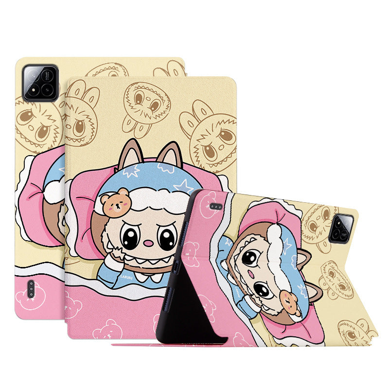 Load image into Gallery viewer, Apple iPad Pro 11-inch M4 (2024) Cartoon Kids Painted Leather Full-Body Shockproof Case - i-Station Mobile Phone & Electronic Device Repair and Accessories