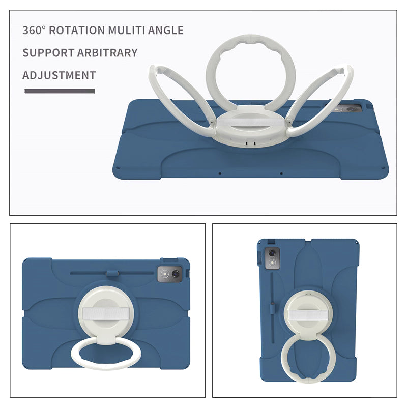 Load image into Gallery viewer, Lenovo Idea Tab Pro 12.7" 2025 (TB373FU/TB375FC) - Soft Silicone 360° Rotating Wristband Stand Shockproof Case
