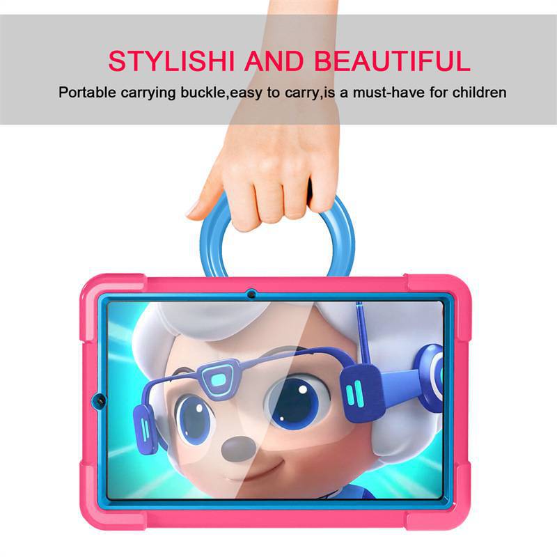 Load image into Gallery viewer, Samsung Galaxy Tab A 2019 10.1"(P610/P615) Heavy Duty Silicone Shockproof Handle Magic Ring 360 Rotating Stand Holder - i-Station Mobile Phone & Electronic Device Repair and Accessories