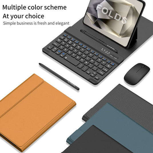 Samsung Galaxy Z Fold 5 (SM-F946)/6 (SM-F956) Folding Wireless Bluetooth Phone Keyboard Case - i-Station Mobile Phone & Electronic Device Repair and Accessories