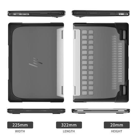 HP ENVY X360 14 14-inch (2024) 2-In-1 Matte Transparent Cooling Stand Shockproof Case - i-Station Mobile Phone & Electronic Device Repair and Accessories