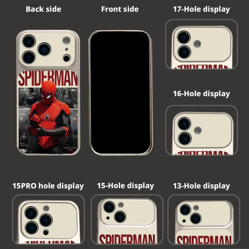 Load image into Gallery viewer, Apple iPhone 14 / 14 Plus / 14 Pro / 14 Pro Max- Spider-Man Series Ice-Cool Frosted Shockproof Protective Case (Copy) (Copy) (Copy)