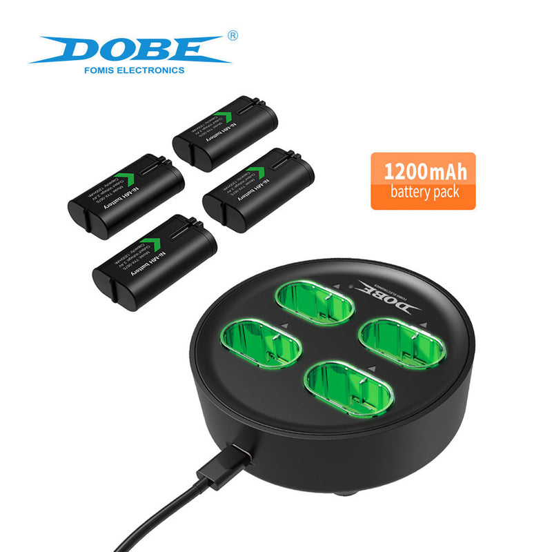 Load image into Gallery viewer, Xbox Wireless Controller Battery Backup Pack 1200mAh 4pcs & Fast Charger Dock Station - Polar Tech Australia