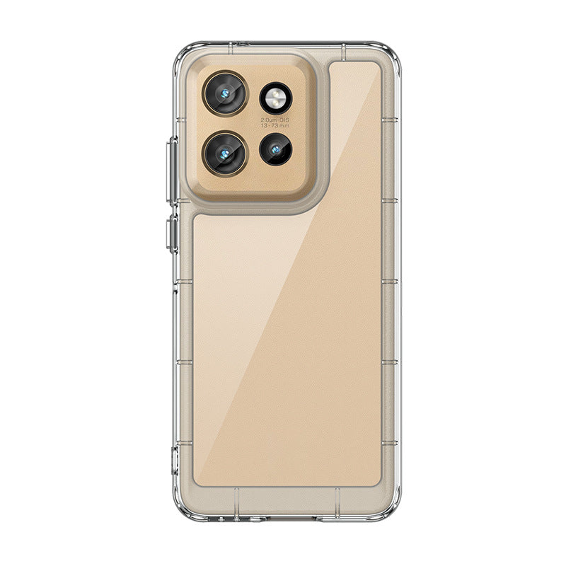 Load image into Gallery viewer, Motorola Moto Edge 50 Neo/S50/ThinkPhone 25 - Shockproof Soft TPU Silicone Frame and Hard Clear Back Case With 2PC Tempered Glass Screen Protector - i-Station Mobile Phone & Electronic Device Repair and Accessories