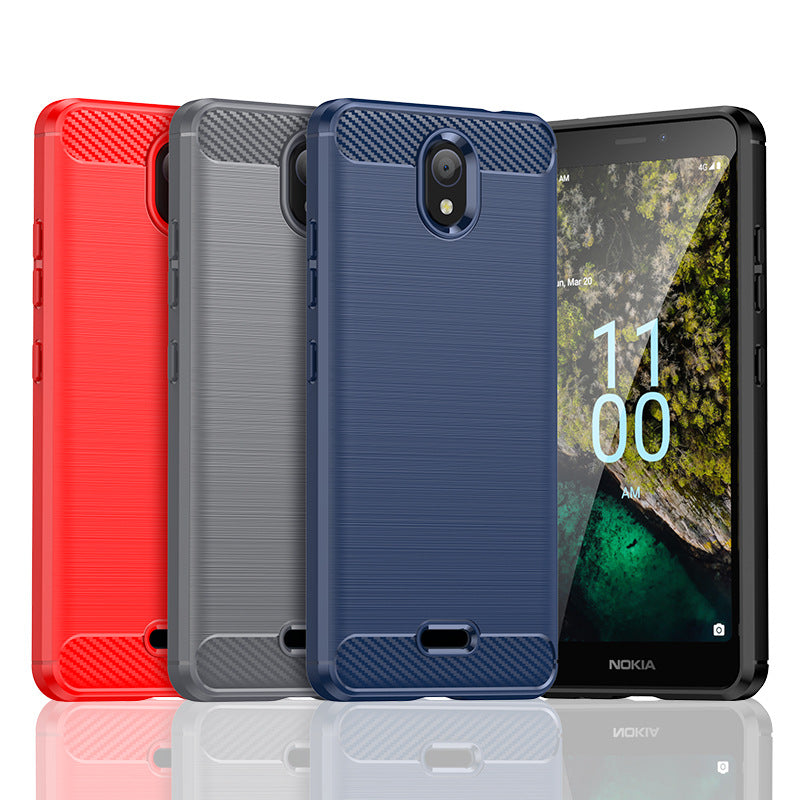 Load image into Gallery viewer, Nokia C100 - Shield Shockproof Rugged Heavy Duty Case With 2PC 9H Tempered Glass Screen Protector - i-Station Mobile Phone & Electronic Device Repair and Accessories