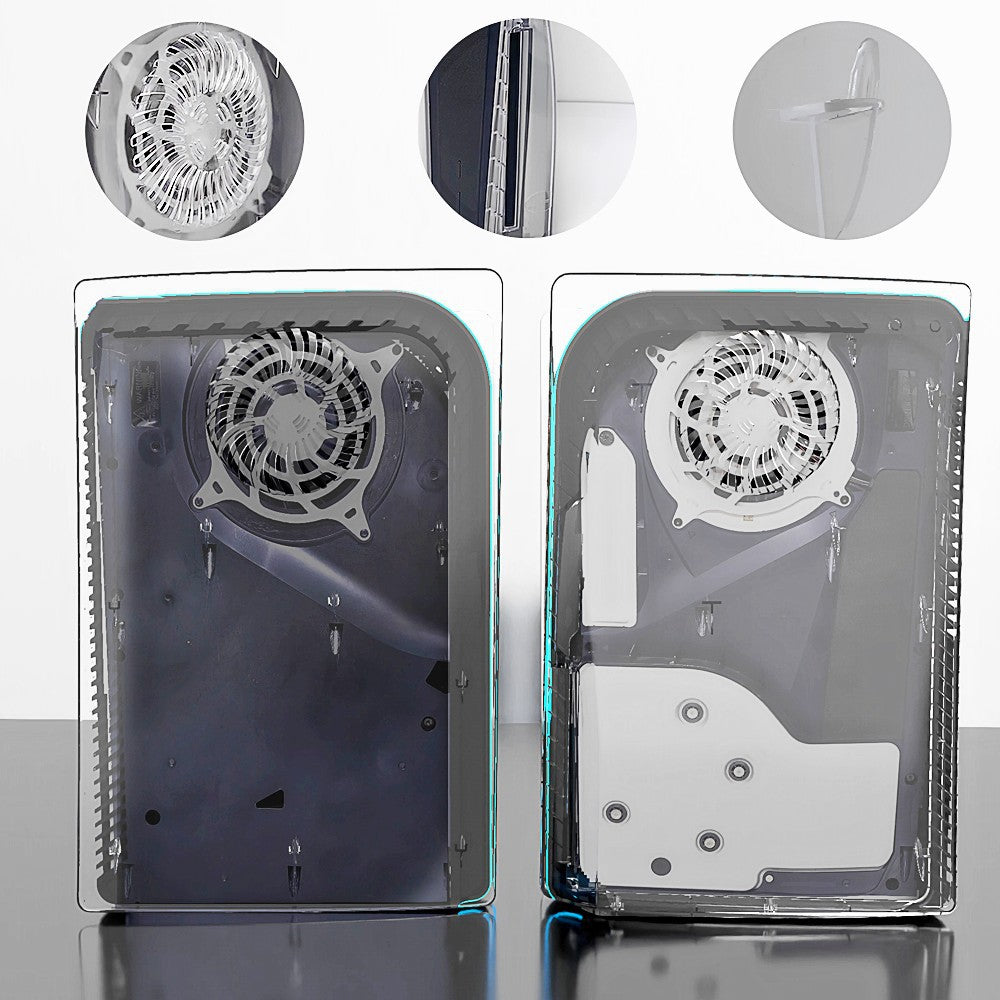 PS5 Shell Transparent Replacement Cover - i-Station Mobile Phone & Electronic Device Repair and Accessories
