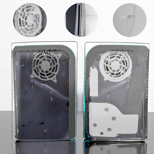 PS5 Shell Transparent Replacement Cover - i-Station Mobile Phone & Electronic Device Repair and Accessories