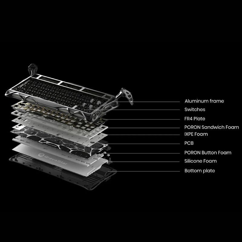 Load image into Gallery viewer, Gravastar Mercury K1 Pro 75% Wireless Mechanical Gaming Keyboard Aluminum Alloy Material With RGB Lighting - i-Station Mobile Phone & Electronic Device Repair and Accessories